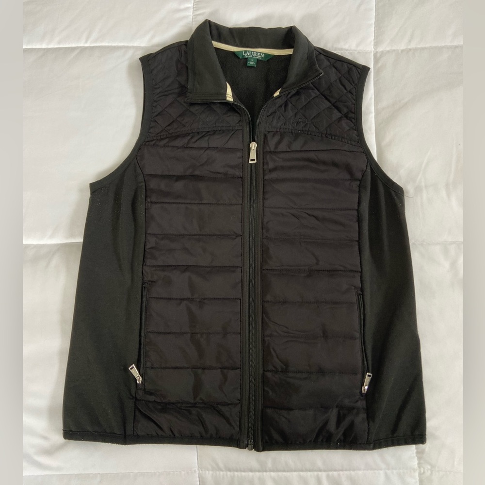Ralph Lauren Black Womens Vest